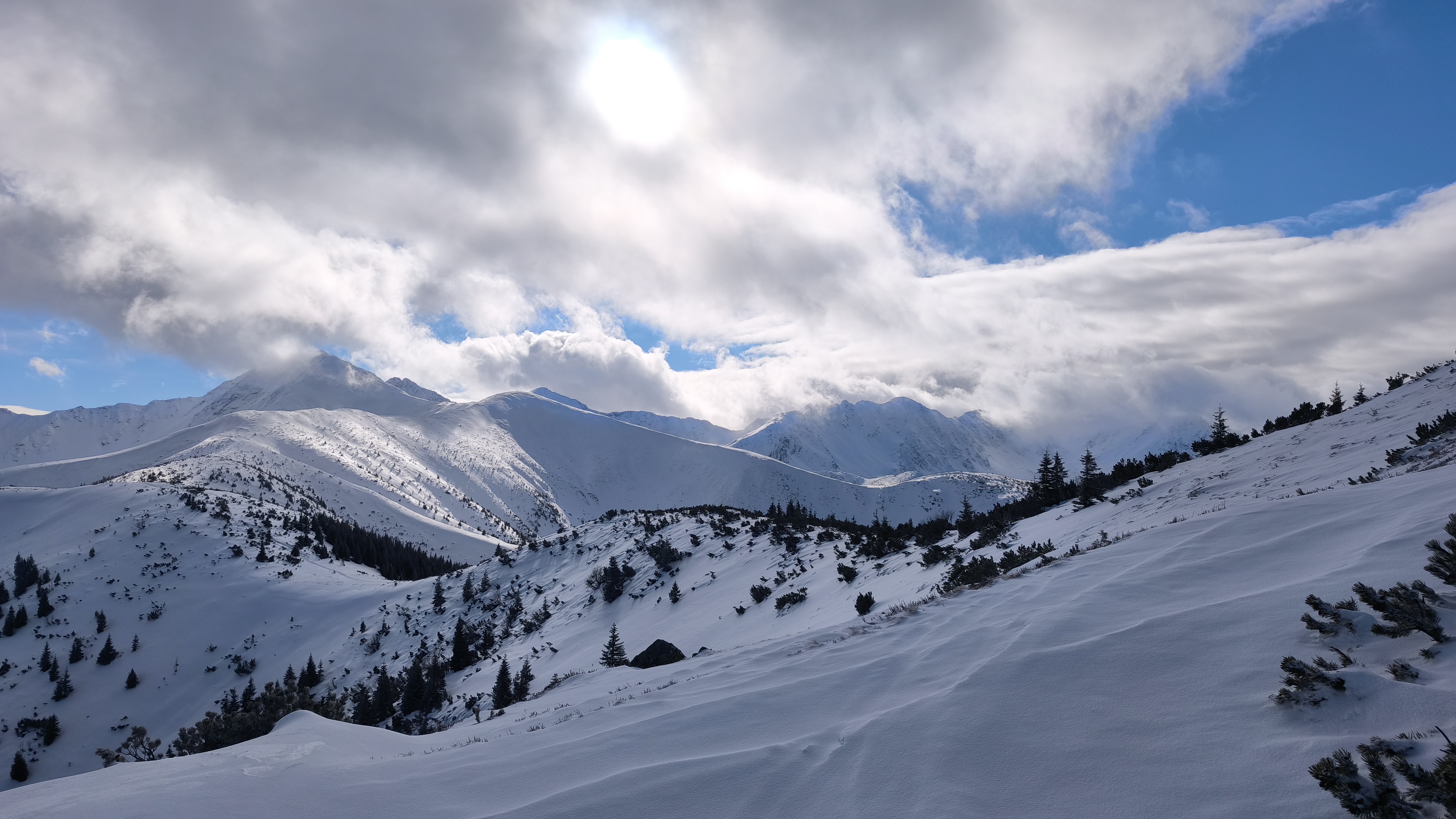 Panorama Tatr Zachodnich